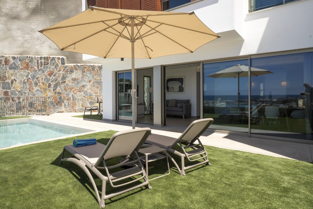 alojamiento en pareja con piscina privada en Gran Canaria