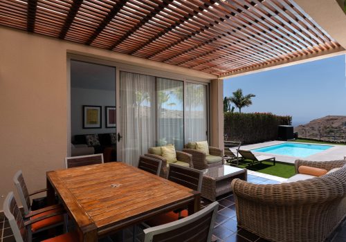 villa con piscina en Las Palmas