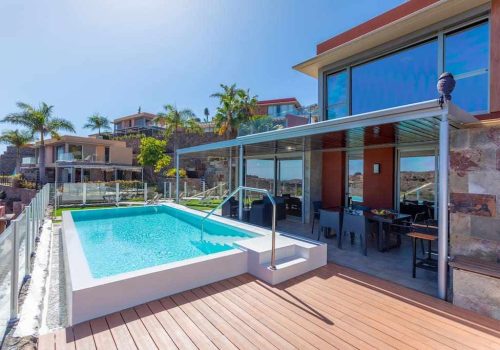 villa los dragos con piscina